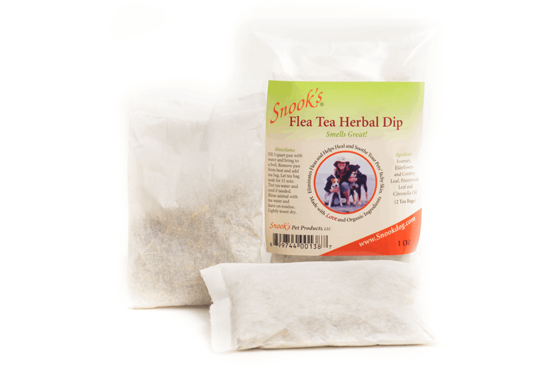 Snook's Pet Products Natural Care Flea Tea Herbal Dip
