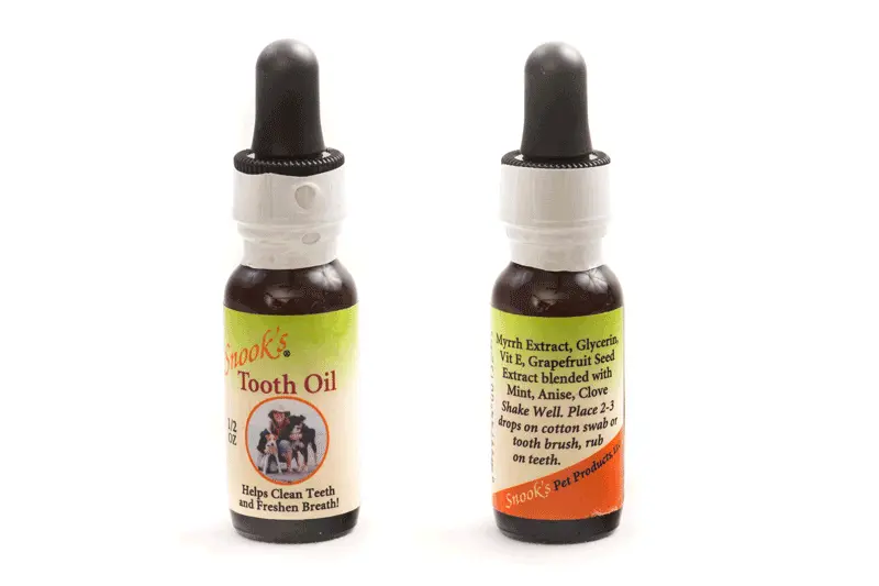 Snook's Pet Products Natural Care Tooth Oil
