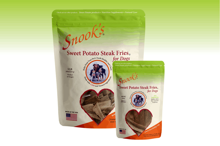 Snook's Pet Products Sweet Potato Steak Fries